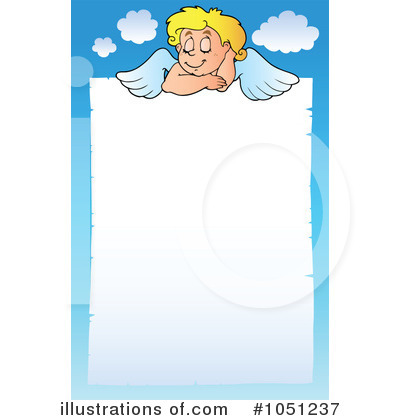 Royalty-Free (RF) Cupid Clipart Illustration by visekart - Stock Sample #1051237