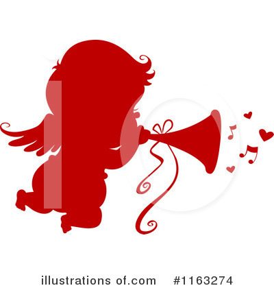 Royalty-Free (RF) Cupid Clipart Illustration by BNP Design Studio - Stock Sample #1163274
