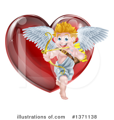 Royalty-Free (RF) Cupid Clipart Illustration by AtStockIllustration - Stock Sample #1371138