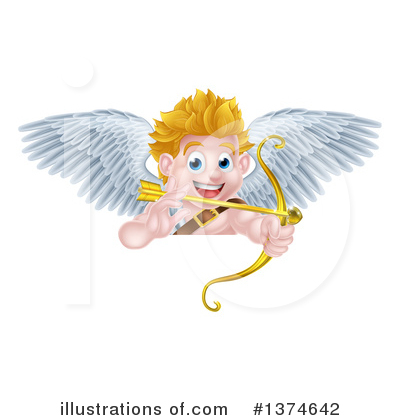 Cupid Clipart #1374642 by AtStockIllustration