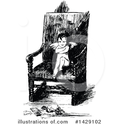 Royalty-Free (RF) Cupid Clipart Illustration by Prawny Vintage - Stock Sample #1429102