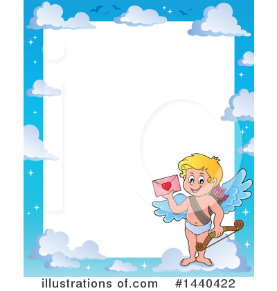 Royalty-Free (RF) Cupid Clipart Illustration by visekart - Stock Sample #1440422