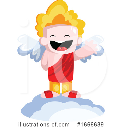 Royalty-Free (RF) Cupid Clipart Illustration by Morphart Creations - Stock Sample #1666689