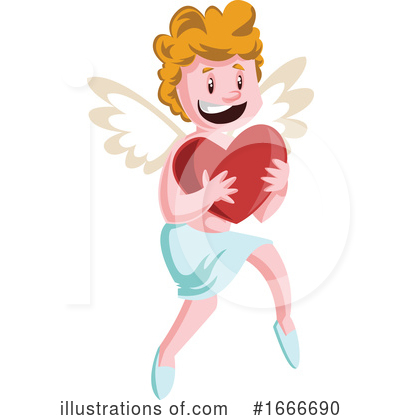 Royalty-Free (RF) Cupid Clipart Illustration by Morphart Creations - Stock Sample #1666690