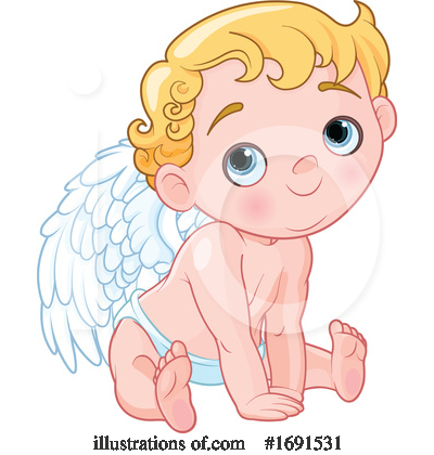 Angel Clipart #1691531 by Pushkin