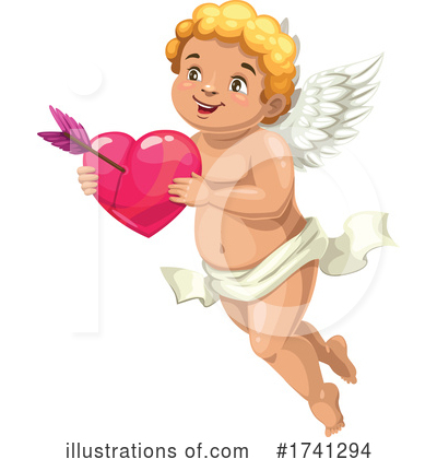 Cupid Clipart #1741294 by Vector Tradition SM