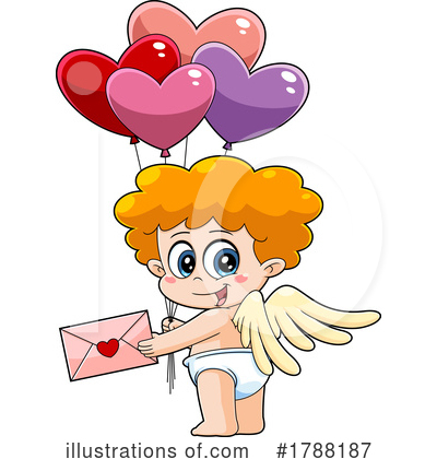 Royalty-Free (RF) Cupid Clipart Illustration by Hit Toon - Stock Sample #1788187