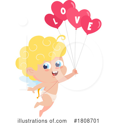 Balloons Clipart #1808701 by Hit Toon