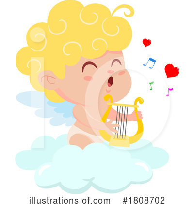 Lyre Clipart #1808702 by Hit Toon