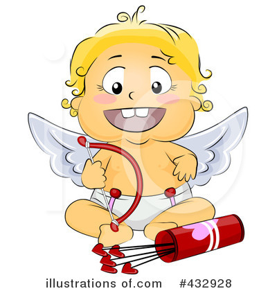 Royalty-Free (RF) Cupid Clipart Illustration by BNP Design Studio - Stock Sample #432928