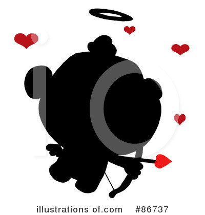 Royalty-Free (RF) Cupid Clipart Illustration by Hit Toon - Stock Sample #86737