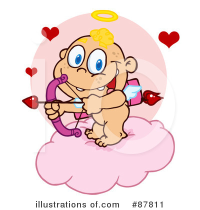 Royalty-Free (RF) Cupid Clipart Illustration by Hit Toon - Stock Sample #87811