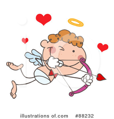 Royalty-Free (RF) Cupid Clipart Illustration by Hit Toon - Stock Sample #88232