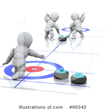 Royalty-Free (RF) Curling Clipart Illustration by KJ Pargeter - Stock Sample #90342