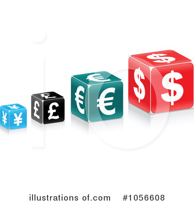 Royalty-Free (RF) Currency Clipart Illustration by Andrei Marincas - Stock Sample #1056608