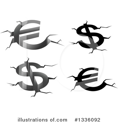 Euro Symbol Clipart #1336092 by Vector Tradition SM