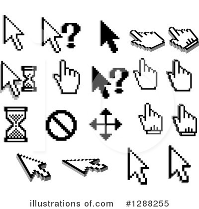 Cursors Clipart #1288255 by Vector Tradition SM