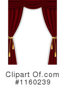 Curtains Clipart #1160239 by elaineitalia