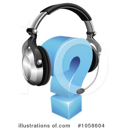 Headset Clipart #1058604 by AtStockIllustration