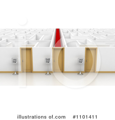 Royalty-Free (RF) Customer Service Clipart Illustration by stockillustrations - Stock Sample #1101411