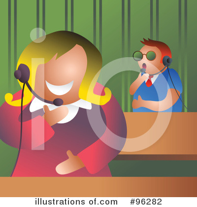 Royalty-Free (RF) Customer Service Clipart Illustration by Prawny - Stock Sample #96282