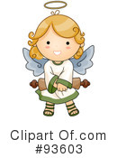 Cute Angel Clipart #93603 by BNP Design Studio