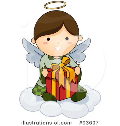 Royalty-Free (RF) Cute Angel Clipart Illustration by BNP Design Studio - Stock Sample #93607