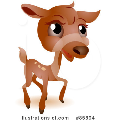 Royalty-Free (RF) Cute Animal Clipart Illustration by BNP Design Studio - Stock Sample #85894