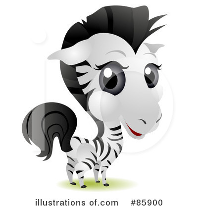 Zebra Clipart #85900 by BNP Design Studio