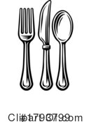 Cutlery Clipart #1793799 by AtStockIllustration
