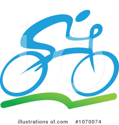 Cycling Clipart #1070074 by Vector Tradition SM