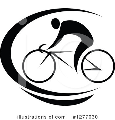 Cycling Clipart #1277030 by Vector Tradition SM