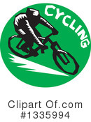 Cycling Clipart #1335994 by patrimonio