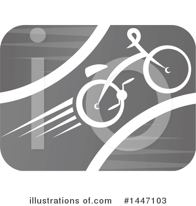 Bicycle Clipart #1447103 by Vector Tradition SM