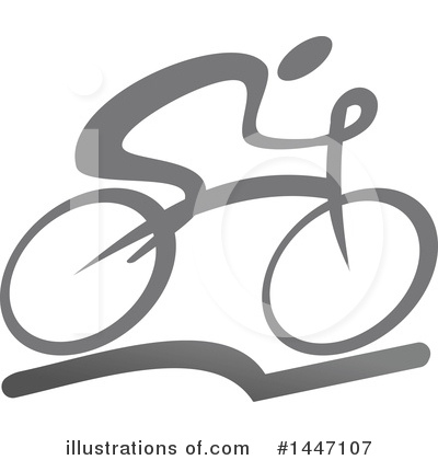 Bicycle Clipart #1447107 by Vector Tradition SM