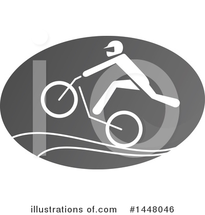 Bmx Clipart #1448046 by Vector Tradition SM