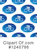 Cyclist Clipart #1240796 by Vector Tradition SM