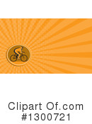 Cyclist Clipart #1300721 by patrimonio