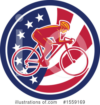 Cyclist Clipart #1559169 by patrimonio