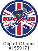 Cyclist Clipart #1559171 by patrimonio