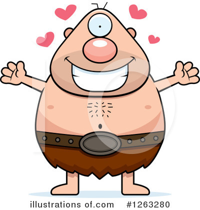 Royalty-Free (RF) Cyclops Clipart Illustration by Cory Thoman - Stock Sample #1263280