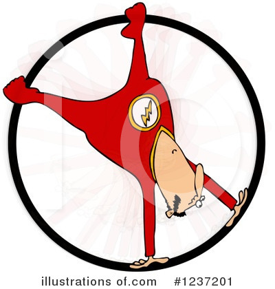 Royalty-Free (RF) Cyr Wheel Clipart Illustration by djart - Stock Sample #1237201