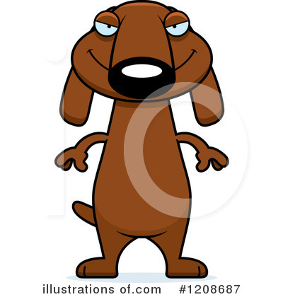 Hound Clipart #1208687 by Cory Thoman