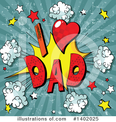 Royalty-Free (RF) Dad Clipart Illustration by Pushkin - Stock Sample #1402025