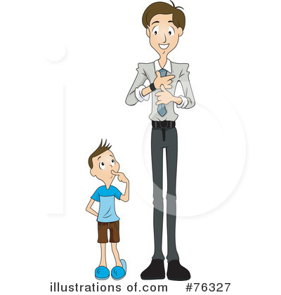 Royalty-Free (RF) Dad Clipart Illustration by BNP Design Studio - Stock Sample #76327
