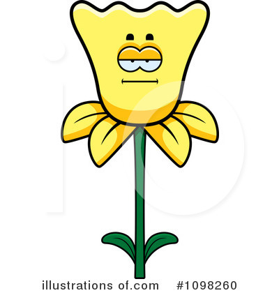 Royalty-Free (RF) Daffodil Clipart Illustration by Cory Thoman - Stock Sample #1098260
