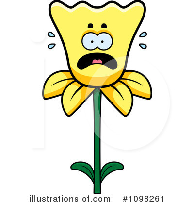 Royalty-Free (RF) Daffodil Clipart Illustration by Cory Thoman - Stock Sample #1098261