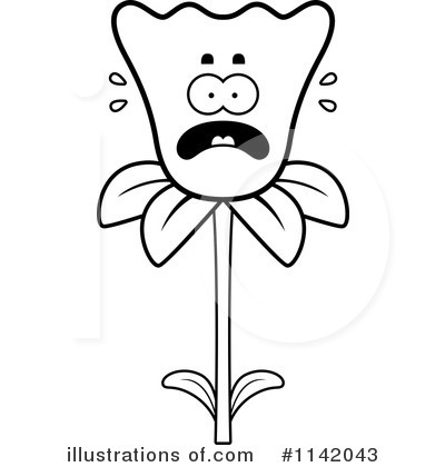 Royalty-Free (RF) Daffodil Clipart Illustration by Cory Thoman - Stock Sample #1142043