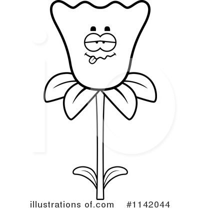 Royalty-Free (RF) Daffodil Clipart Illustration by Cory Thoman - Stock Sample #1142044