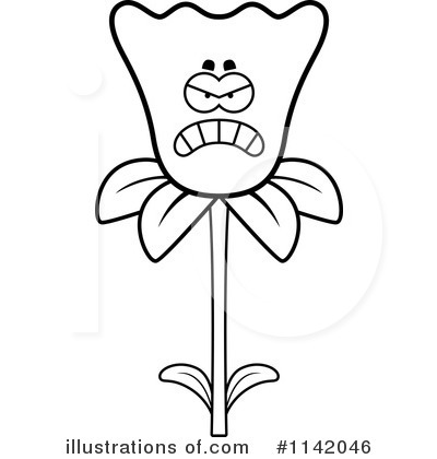 Royalty-Free (RF) Daffodil Clipart Illustration by Cory Thoman - Stock Sample #1142046